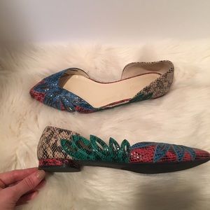Nine West Pointed Flats